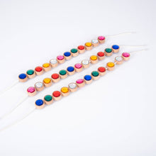 Load image into Gallery viewer, Wooden Lacing Jewels pk36
