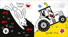 Load image into Gallery viewer, Baby’s black &amp; white books - farm
