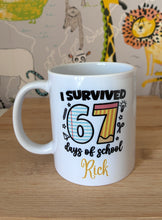 Load image into Gallery viewer, I survived 67.. personalised mug
