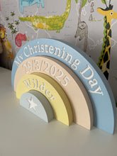 Load image into Gallery viewer, Christening Rainbow - Blue Pastel
