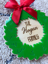 Load image into Gallery viewer, Personalised Wreath Decoration
