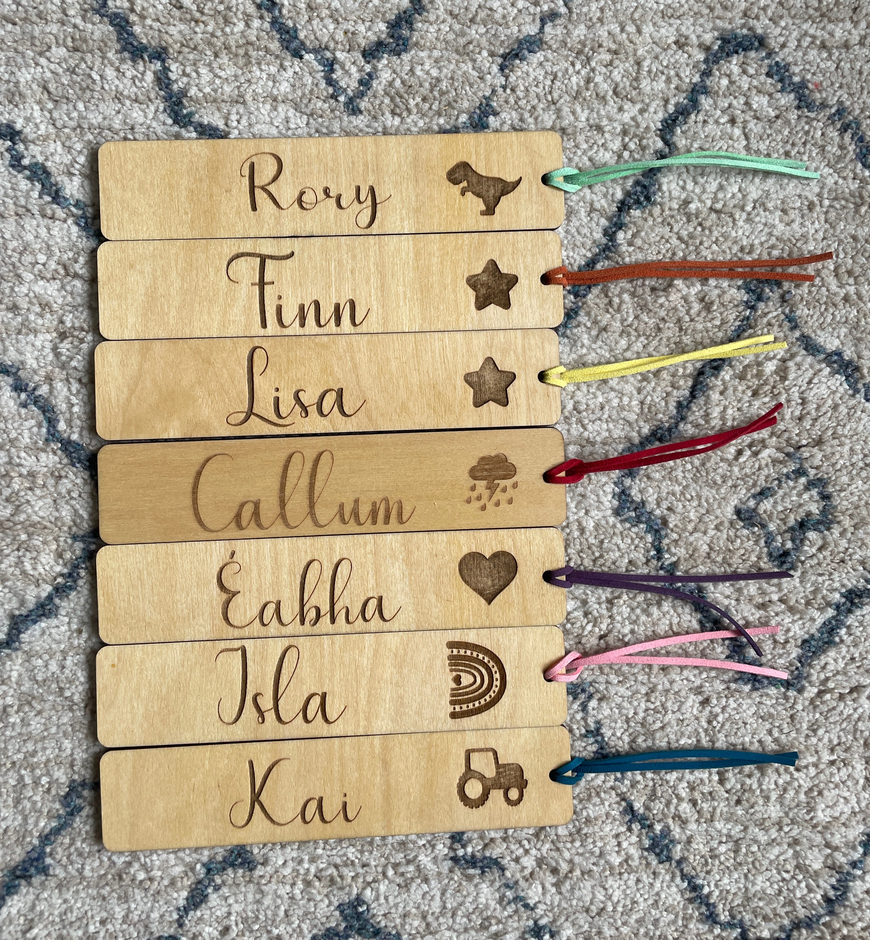 Personalised Bookmarks – The Wild Tribe