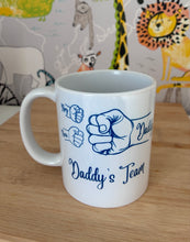 Load image into Gallery viewer, Personalised Fist Bump Father Mug
