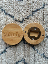 Load image into Gallery viewer, Sláinte! Magnetic Bottle Opener
