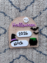 Load image into Gallery viewer, Halloween “Dressed as” plaque
