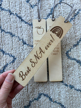 Load image into Gallery viewer, SNA Wooden Bookmark
