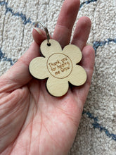 Load image into Gallery viewer, Teacher/SNA Flower Keyring
