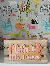Load image into Gallery viewer, Personalised Book Crate

