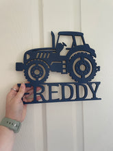 Load image into Gallery viewer, Personalised Tractor Sign
