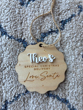 Load image into Gallery viewer, Personalised Santa Tag
