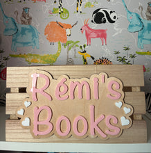 Load image into Gallery viewer, Personalised Book Crate
