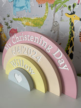 Load image into Gallery viewer, Christening Rainbow - Pink Pastel
