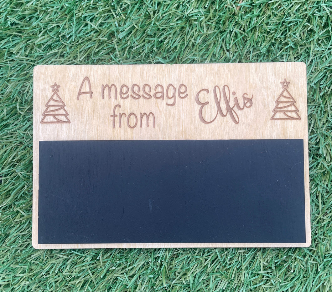 Elf message board