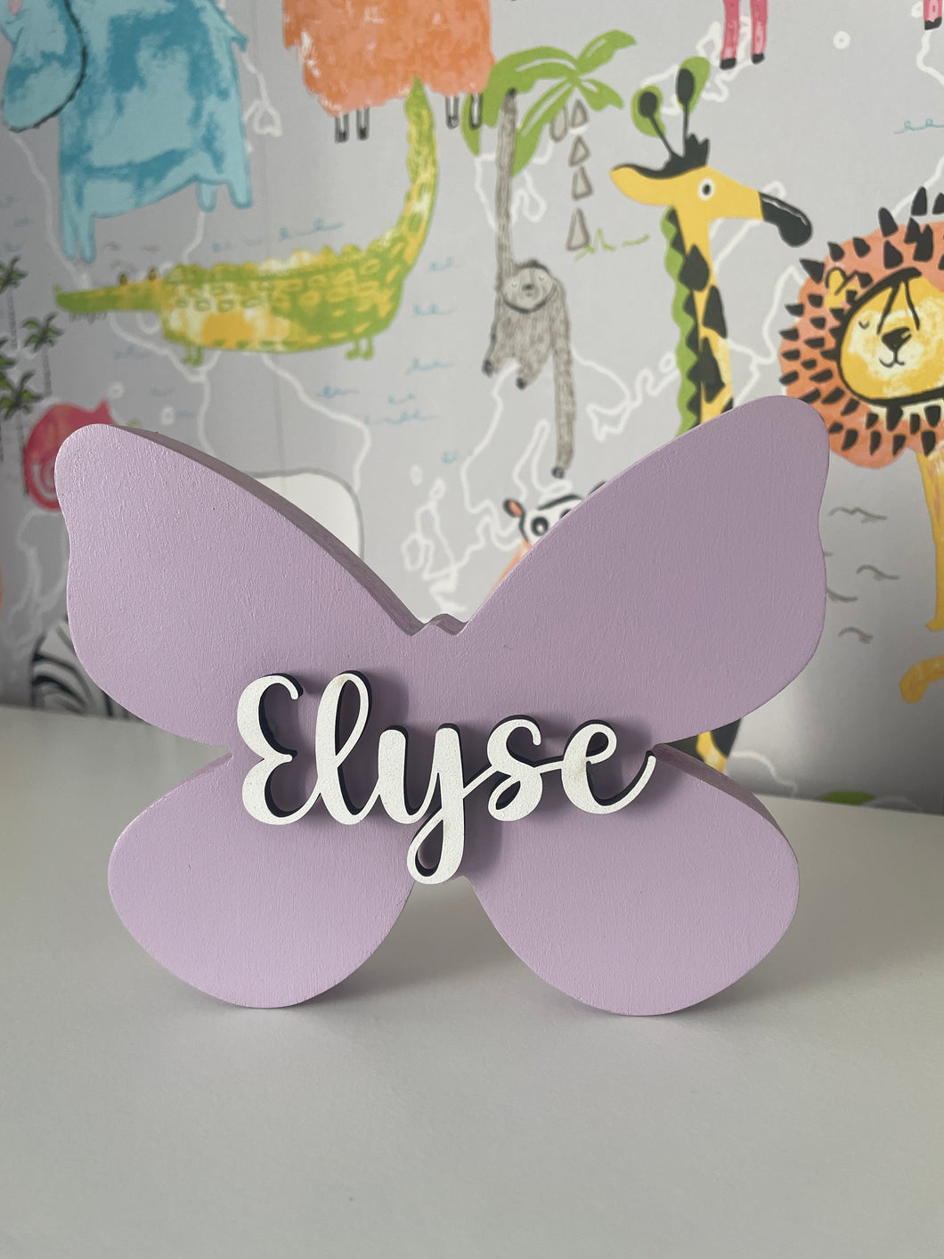 Freestanding Personalised Butterfly