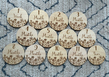 Load image into Gallery viewer, Wildflower milestone disc set
