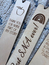 Load image into Gallery viewer, SNA Wooden Bookmark
