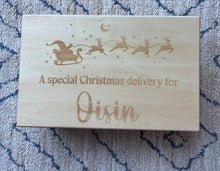 Load image into Gallery viewer, Personalised Engraved Christmas Eve Box
