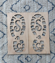 Load image into Gallery viewer, Santa’s Footprint Stencil
