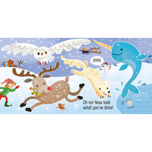 Load image into Gallery viewer, Don’t tickle the reindeer! Board book
