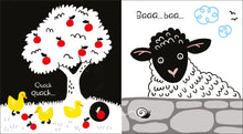 Load image into Gallery viewer, Baby’s black &amp; white books - farm
