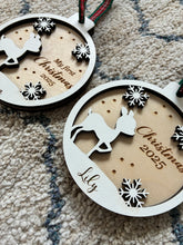Load image into Gallery viewer, Winter Wonderland Personalised Christmas Tree Bauble
