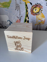 Load image into Gallery viewer, Personalised Money box - Zebra
