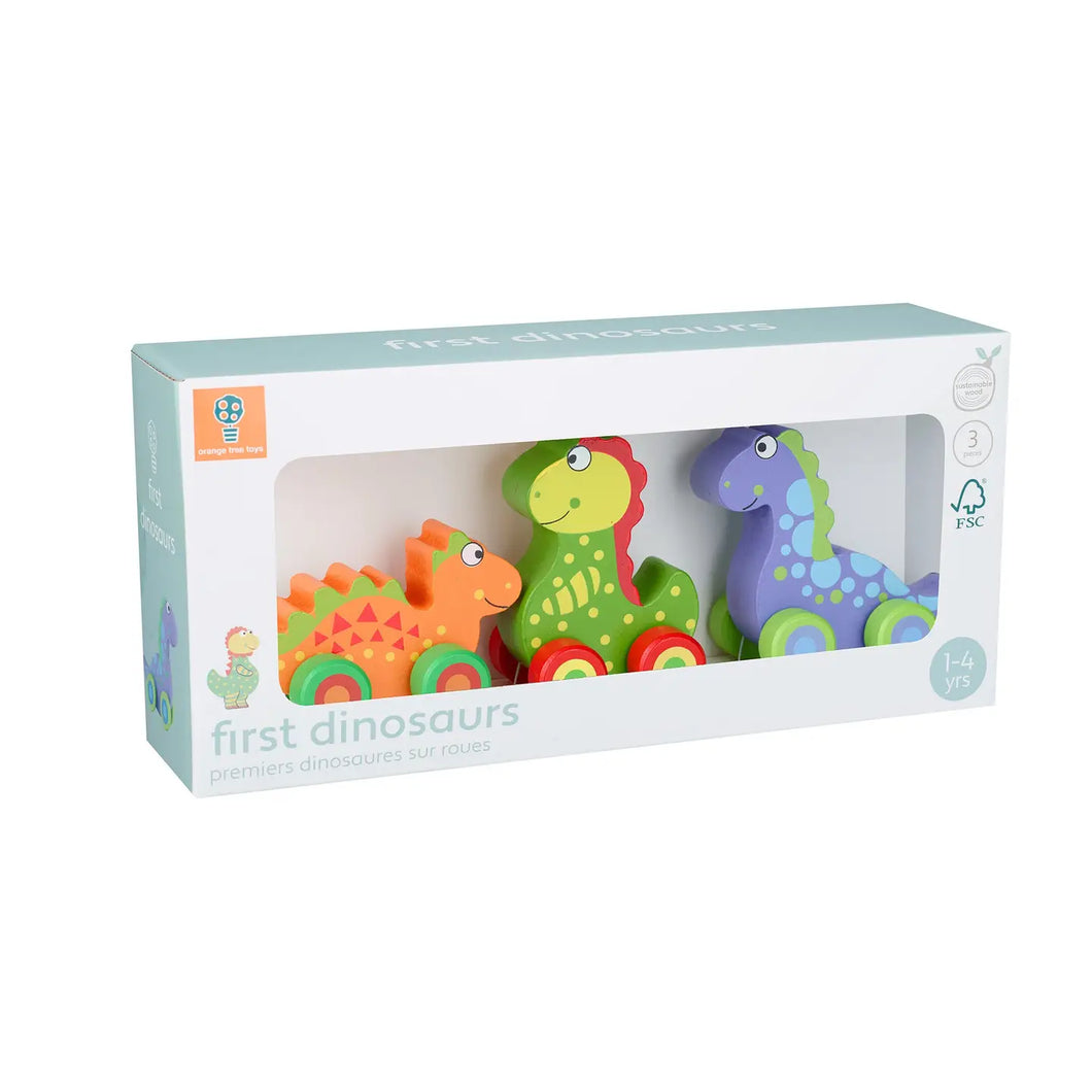 First Wooden Dinosaurs