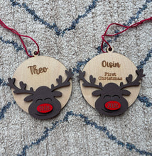Load image into Gallery viewer, Reindeer Christmas Tree Decoration
