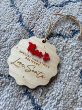 Load image into Gallery viewer, Personalised Santa Tag
