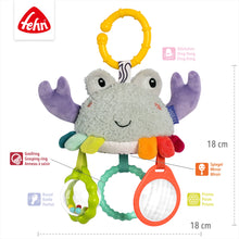 Load image into Gallery viewer, Mini Crab hanging baby toy
