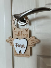Load image into Gallery viewer, Personalised Tooth Fairy Door Hanger
