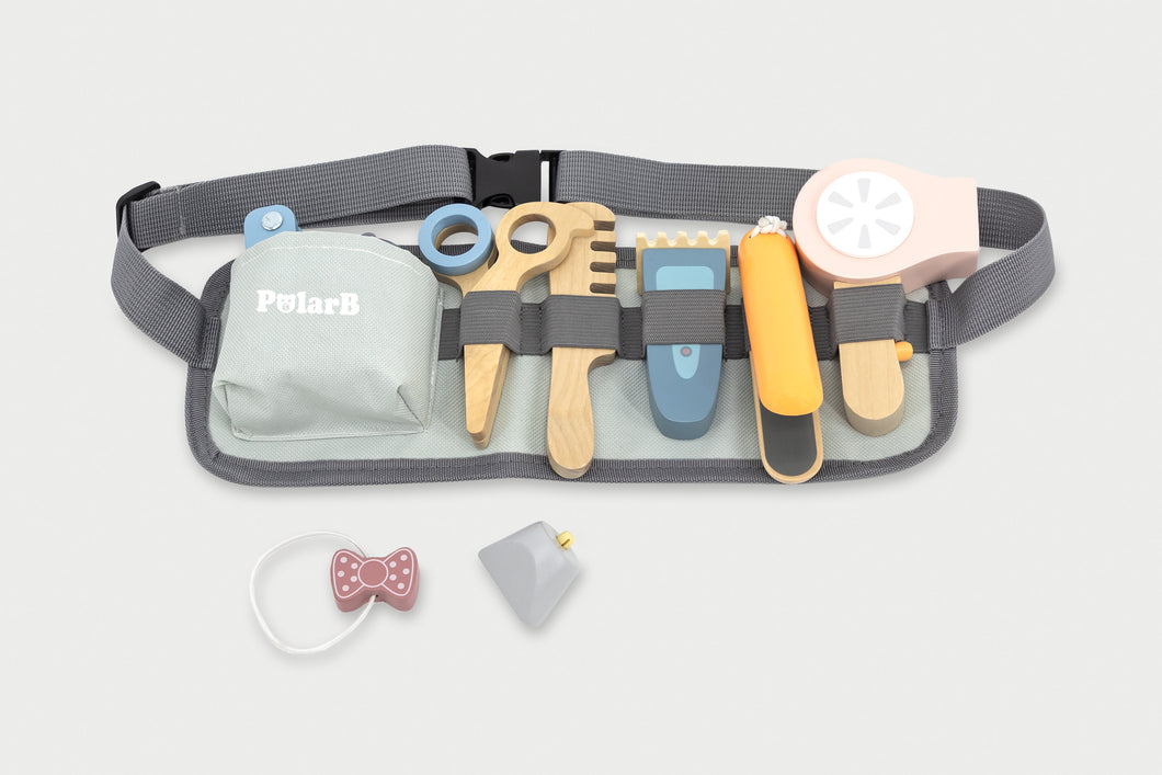 Wooden Hairdressing Set